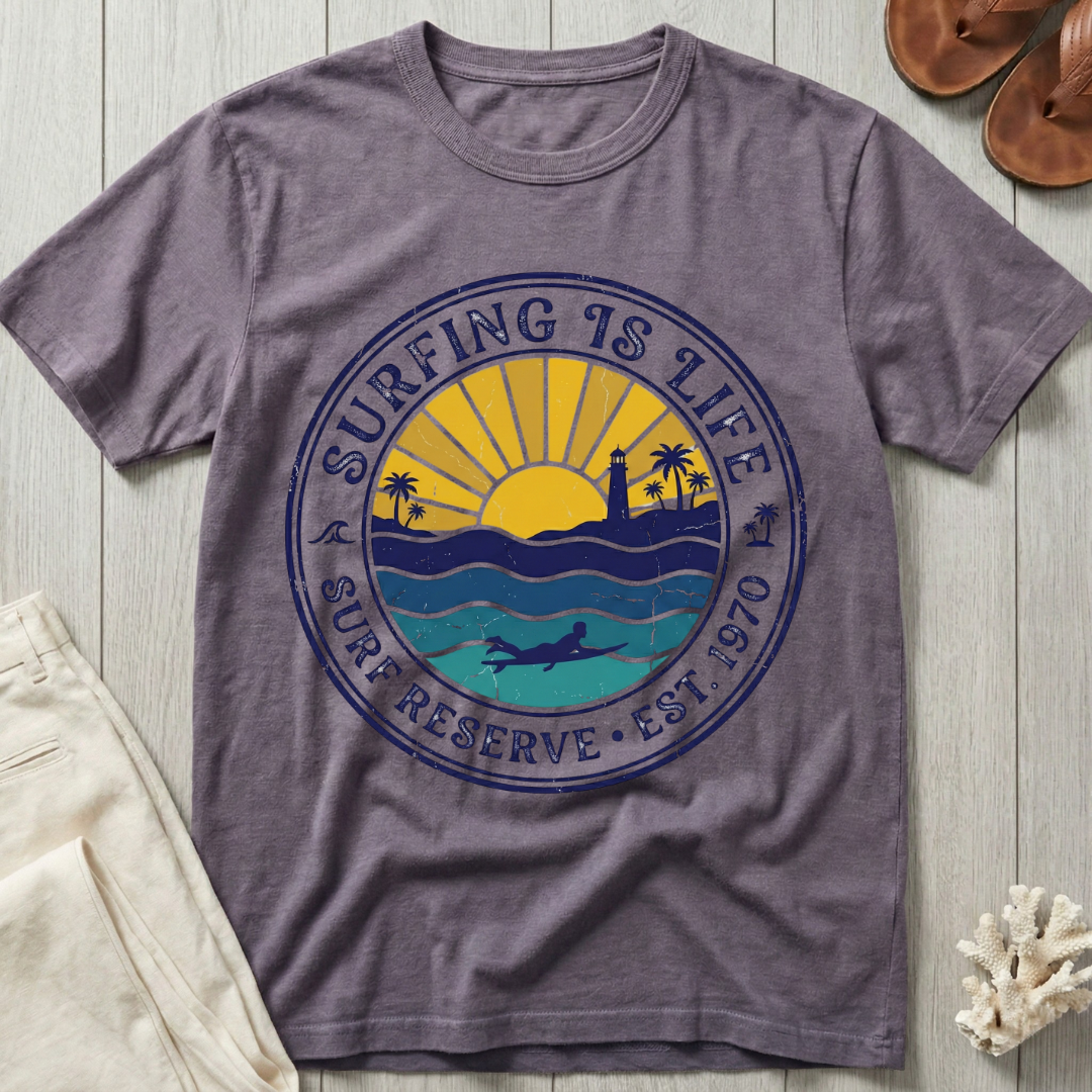 Surfing is Life · Surf Reserve - Emblem T-Shirt