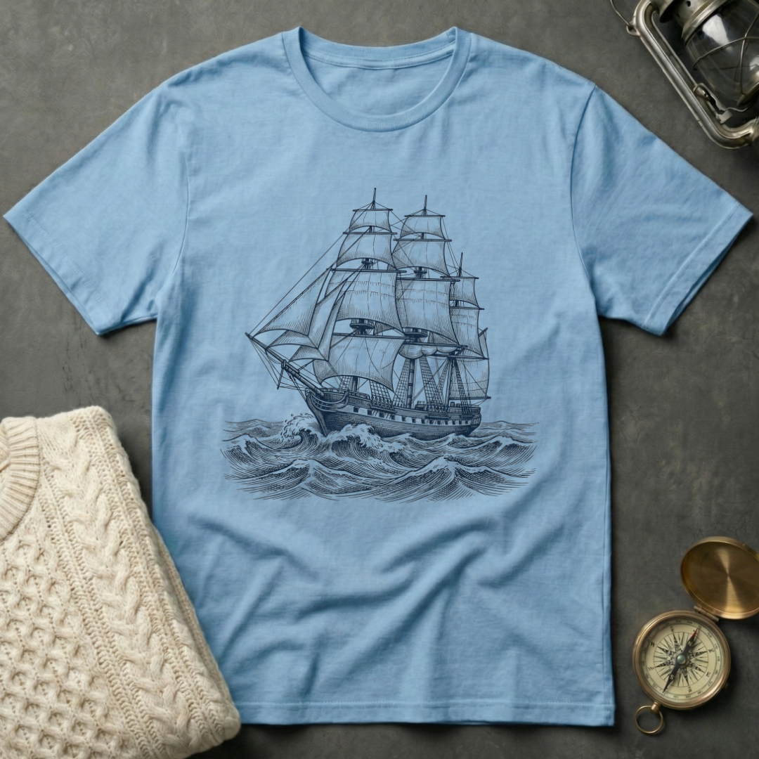 Tall Ship at Sea T-Shirt