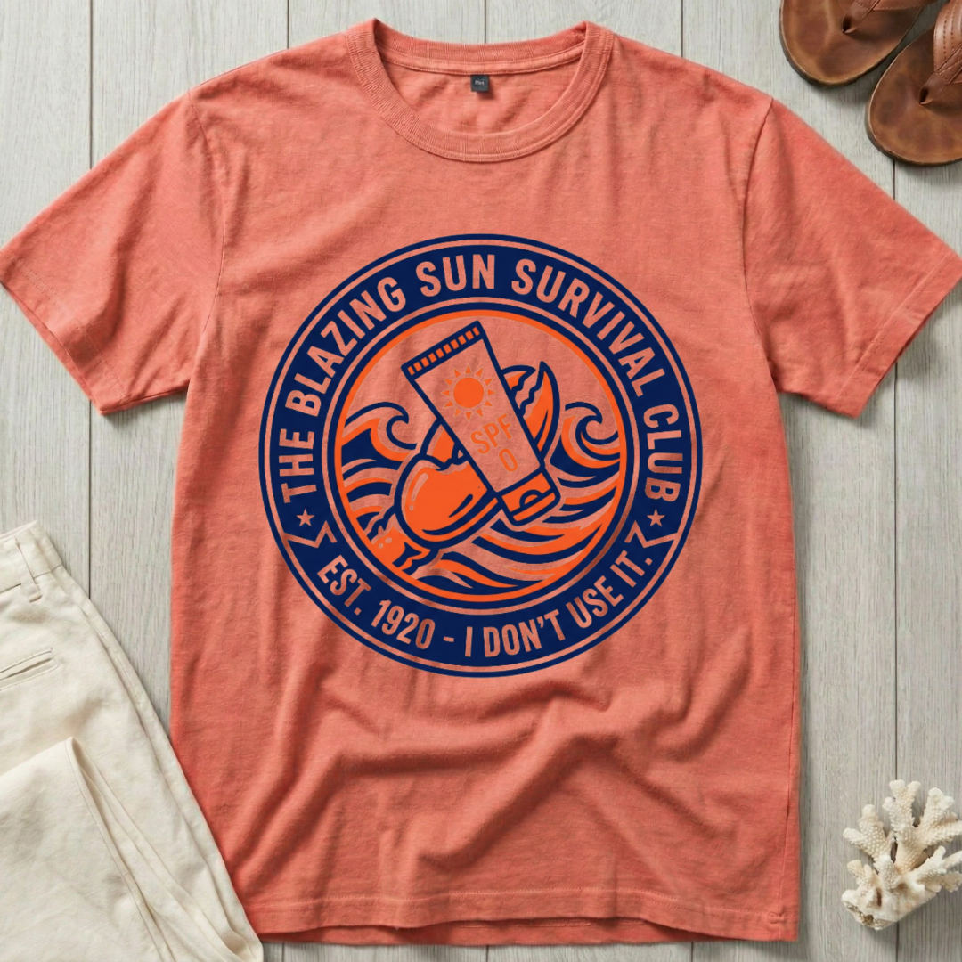 The Blazing Sun Survival Club T-Shirt
