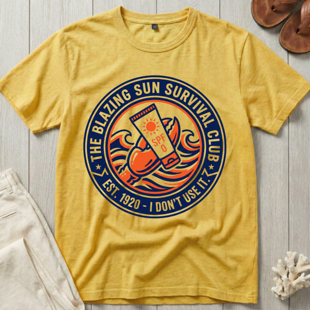 The Blazing Sun Survival Club T-Shirt
