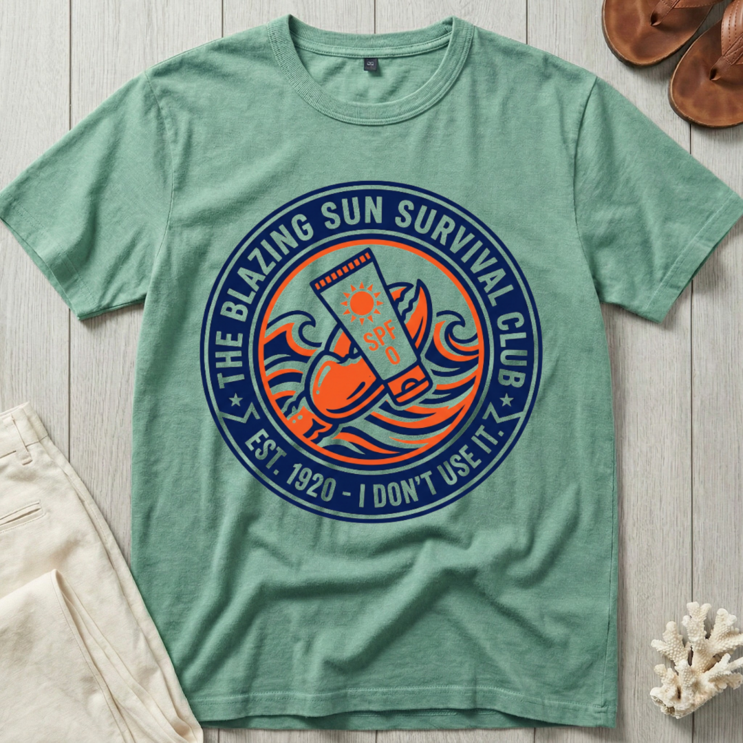 The Blazing Sun Survival Club T-Shirt