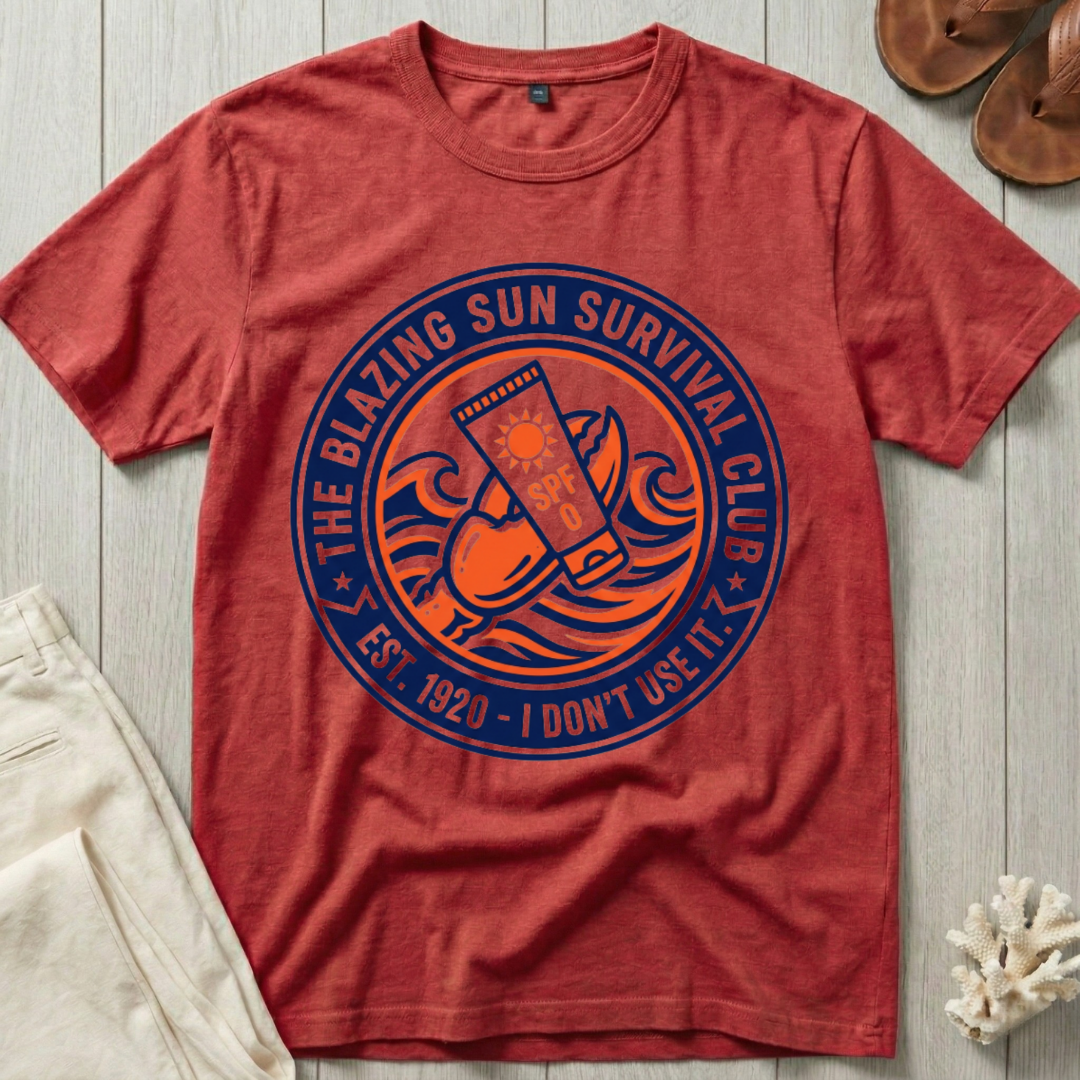 The Blazing Sun Survival Club T-Shirt