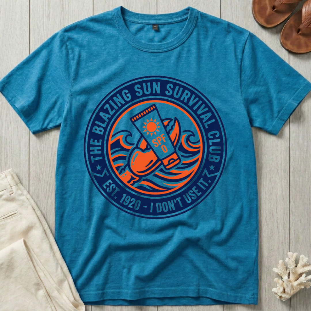 The Blazing Sun Survival Club T-Shirt