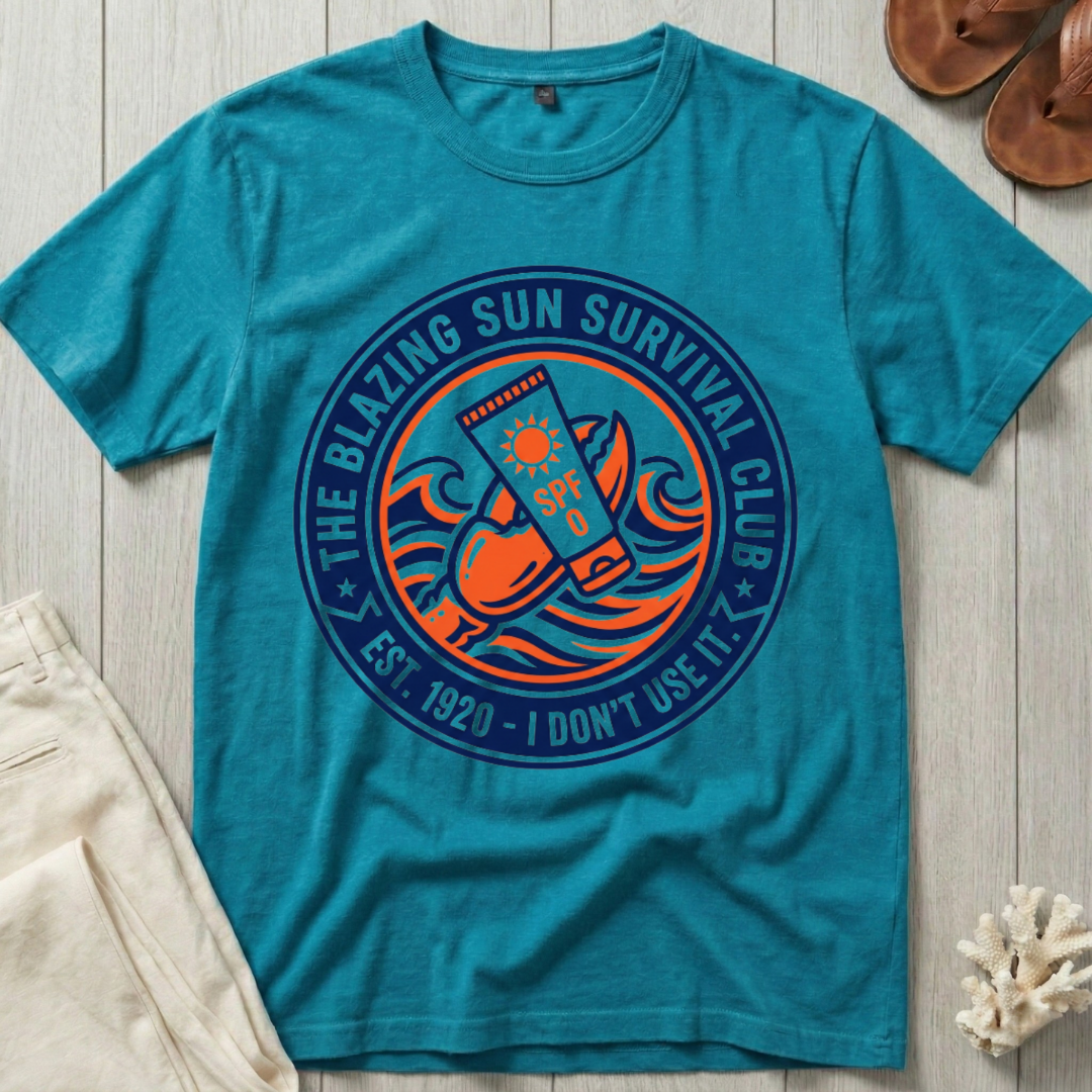 The Blazing Sun Survival Club T-Shirt