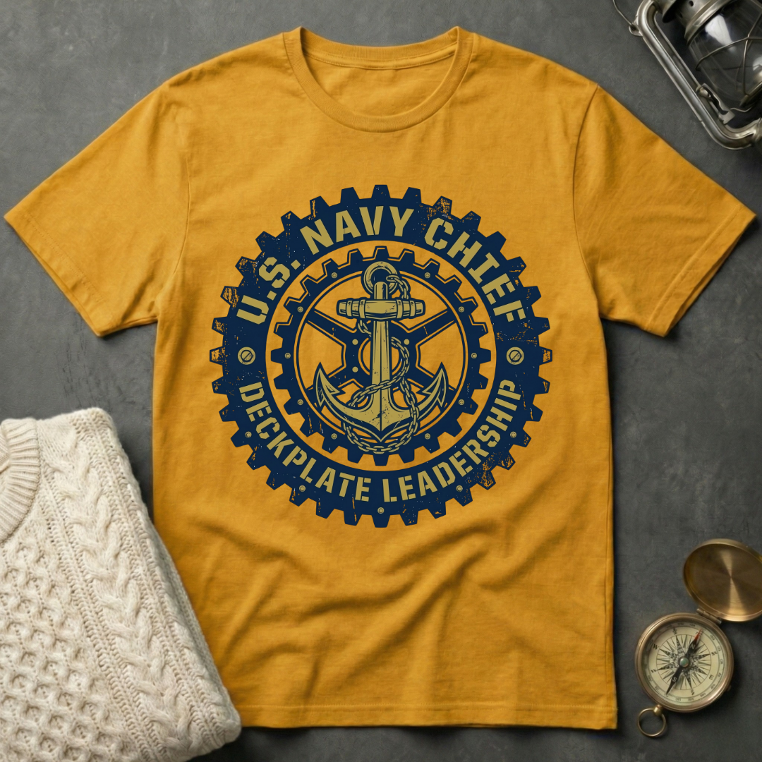 U.S. Navy Chief · Deckplate Leadership T-Shirt