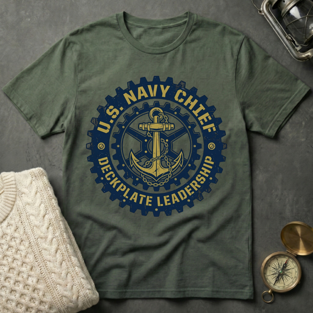 U.S. Navy Chief · Deckplate Leadership T-Shirt