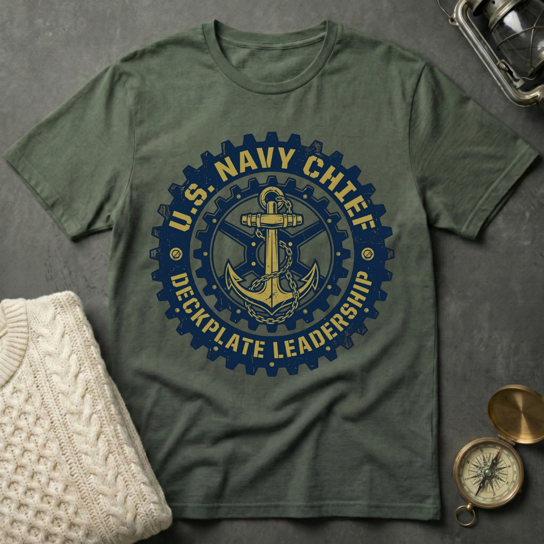 U.S. Navy Chief · Deckplate Leadership T-Shirt