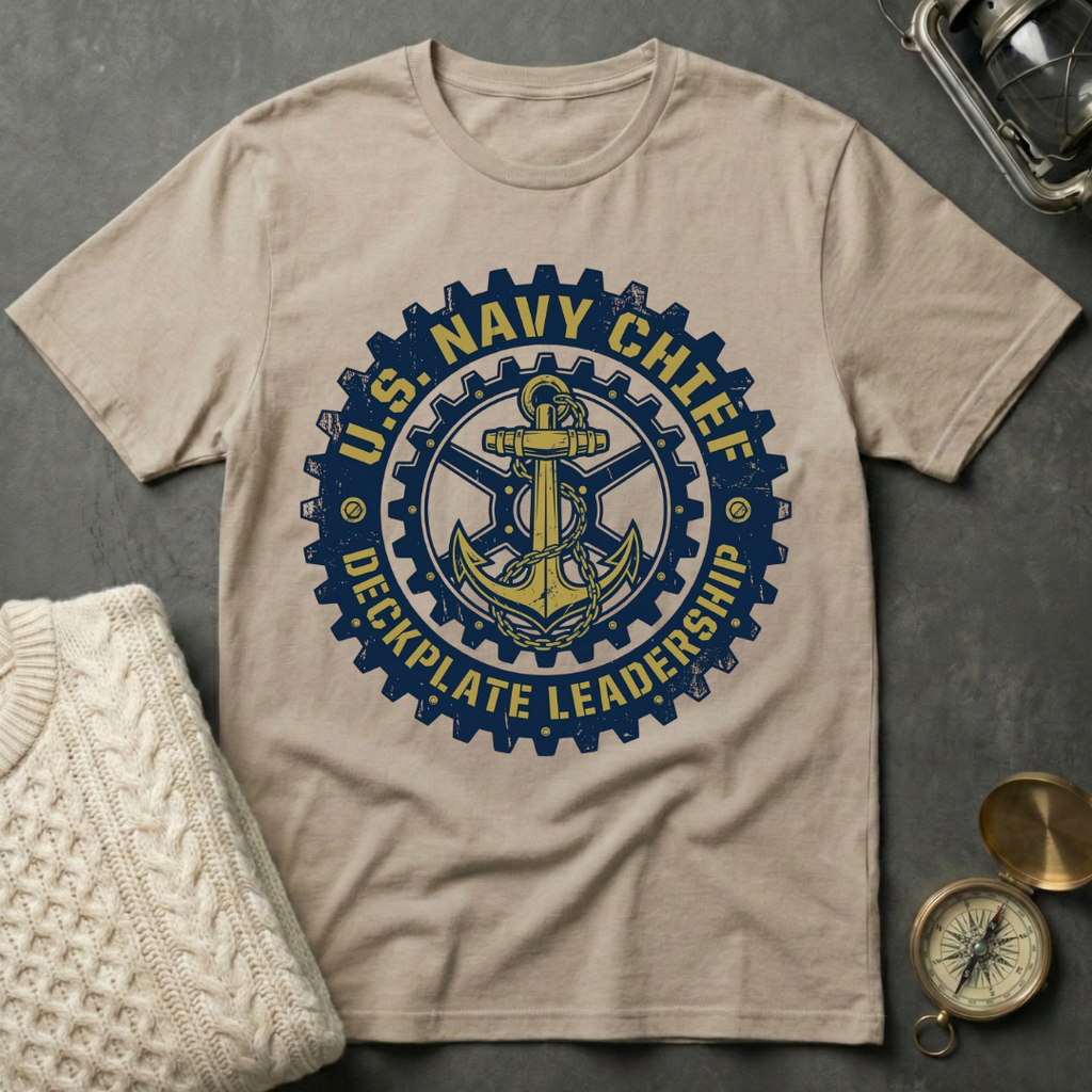 U.S. Navy Chief · Deckplate Leadership T-Shirt