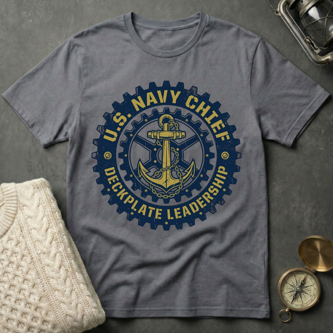 U.S. Navy Chief · Deckplate Leadership T-Shirt