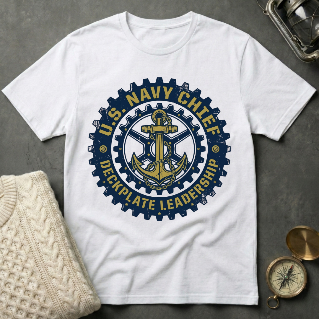 U.S. Navy Chief · Deckplate Leadership T-Shirt