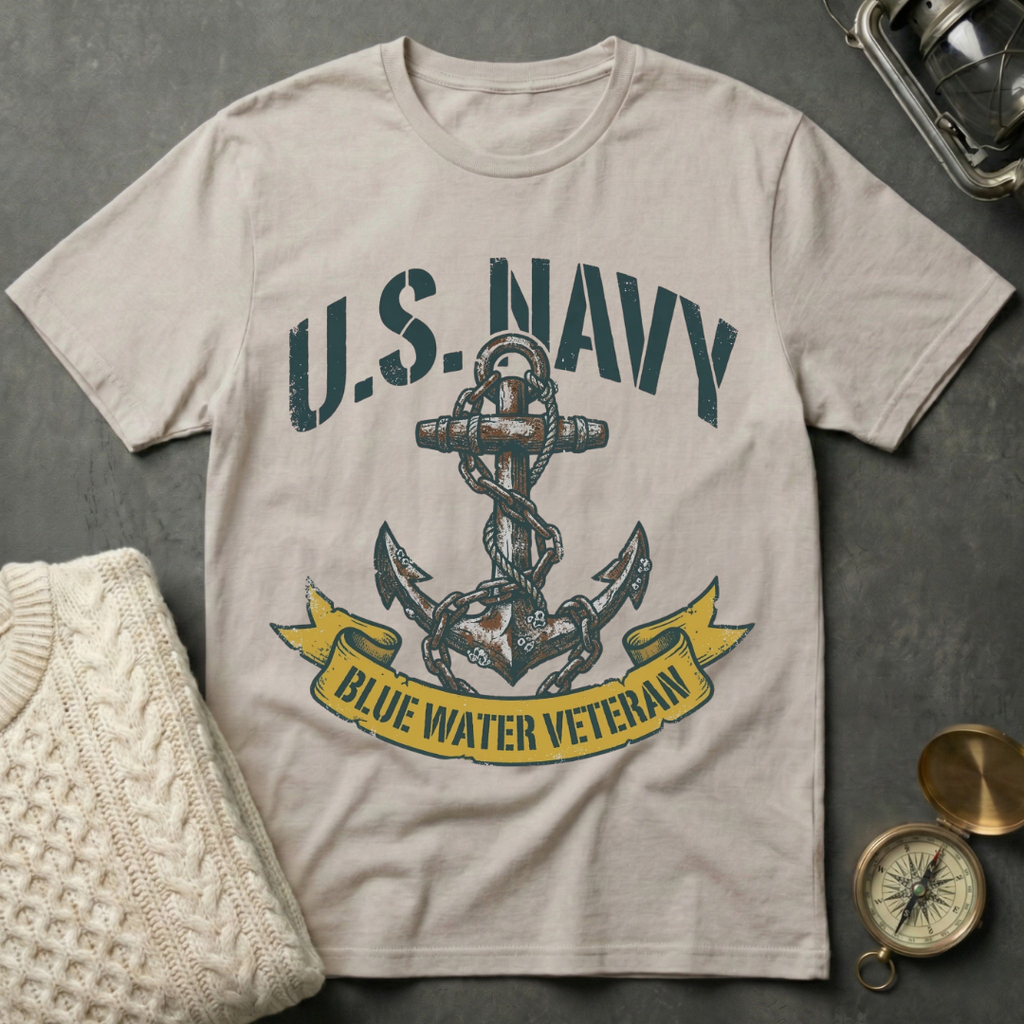 U.S. Navy · Blue Water Veteran T-Shirt