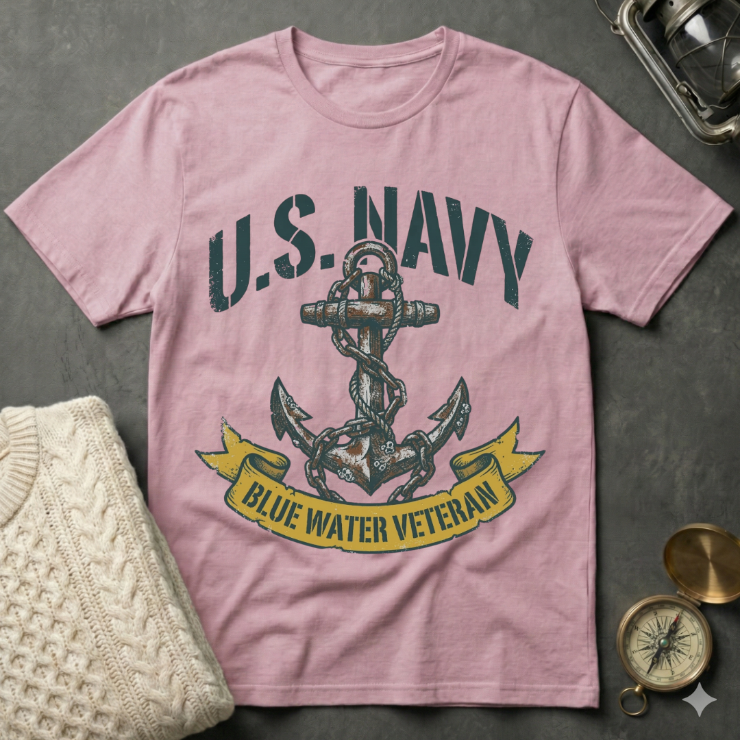 U.S. Navy · Blue Water Veteran T-Shirt