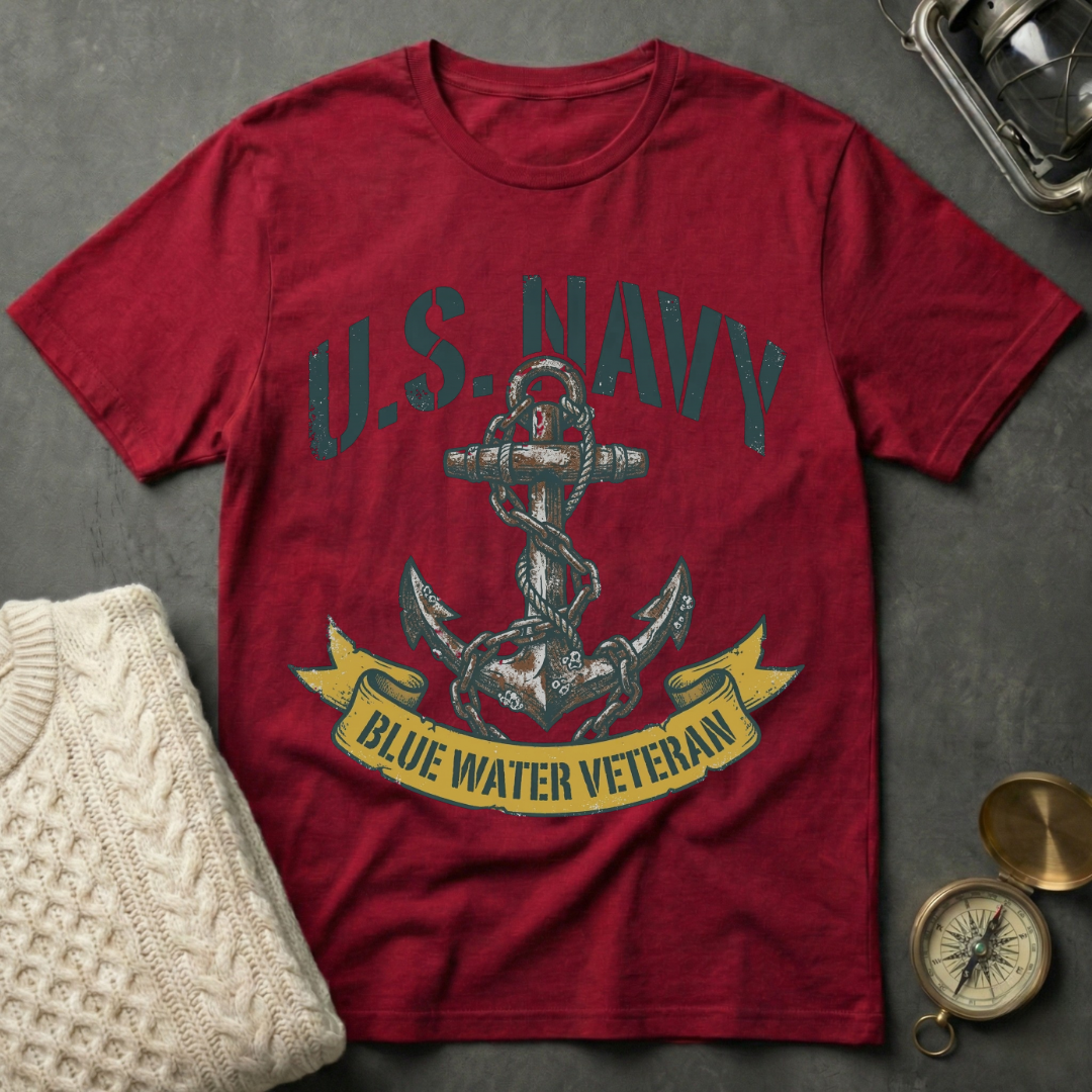 U.S. Navy · Blue Water Veteran T-Shirt