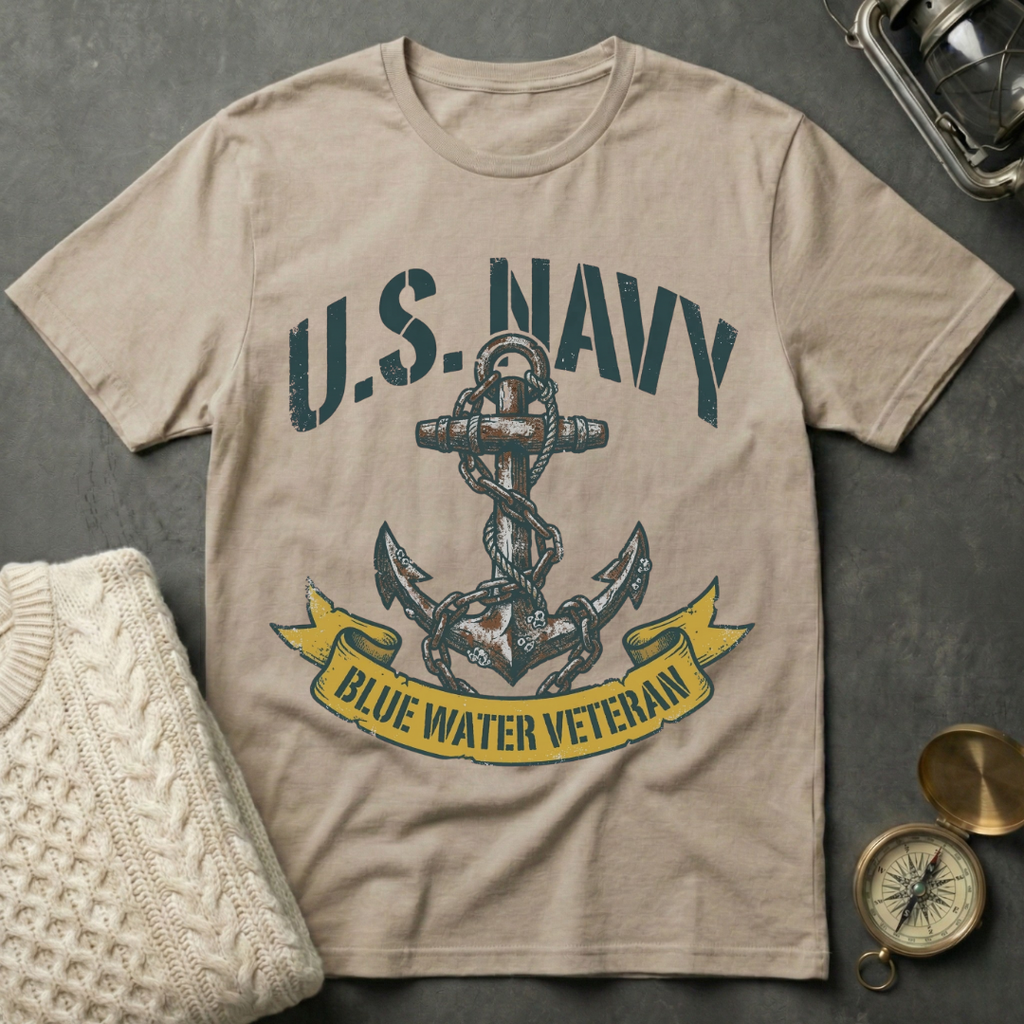 U.S. Navy · Blue Water Veteran T-Shirt