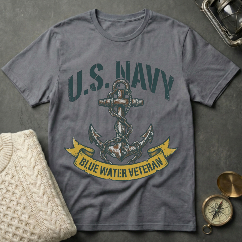 U.S. Navy · Blue Water Veteran T-Shirt