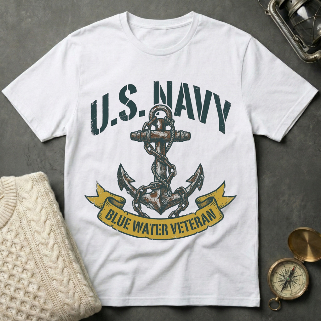 U.S. Navy · Blue Water Veteran T-Shirt