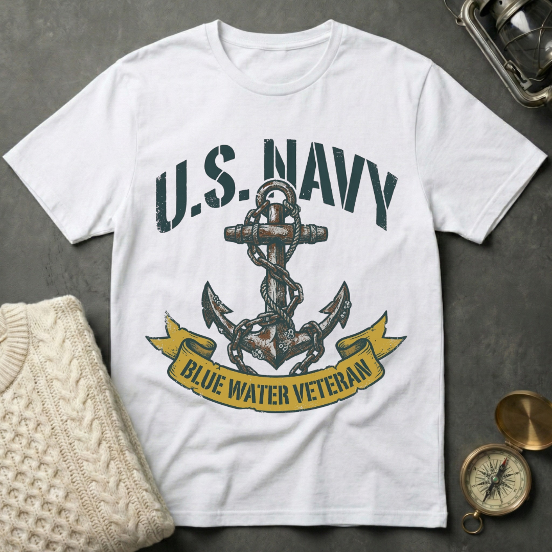 U.S. Navy · Blue Water Veteran T-Shirt