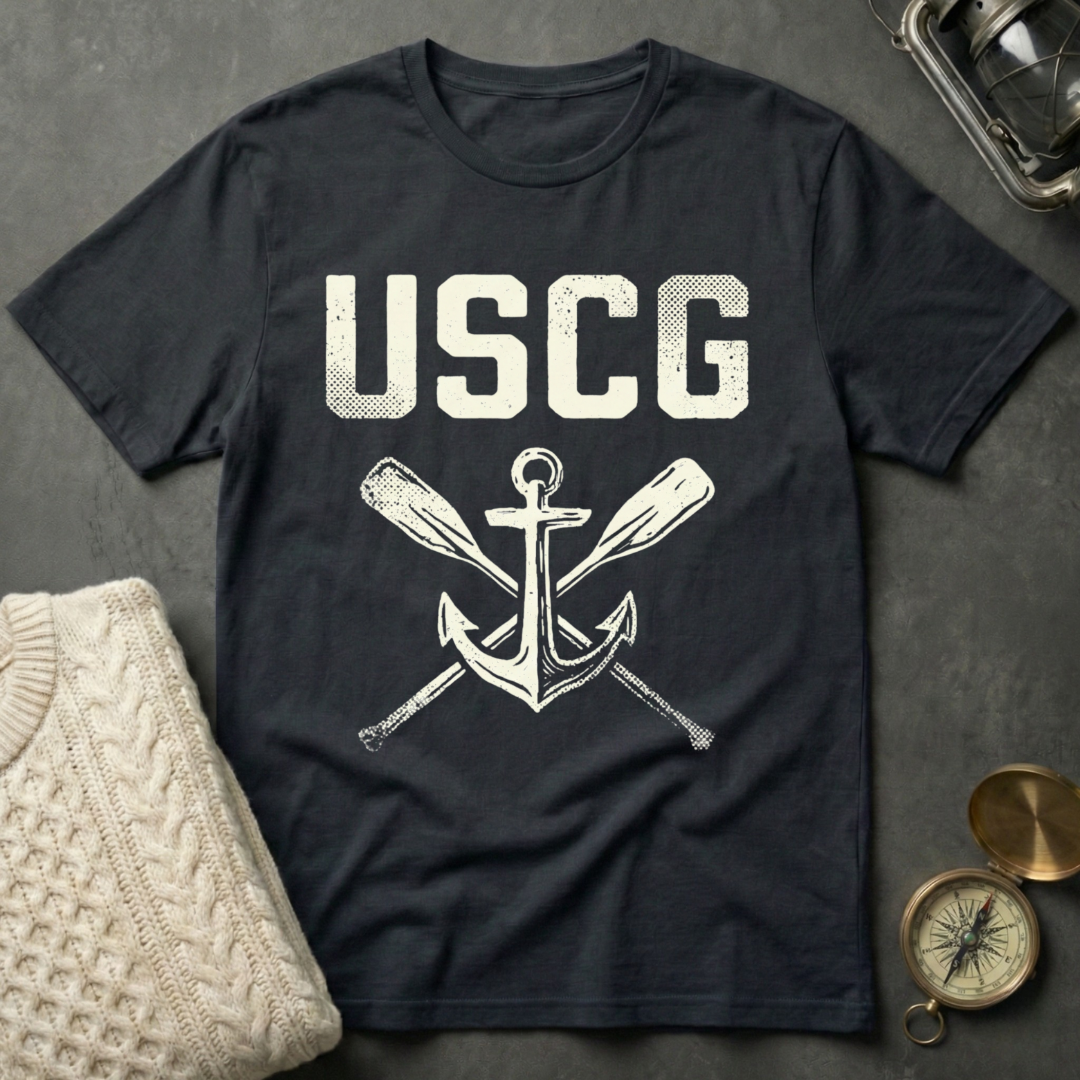 USCG - Oars & Anchor T-Shirt