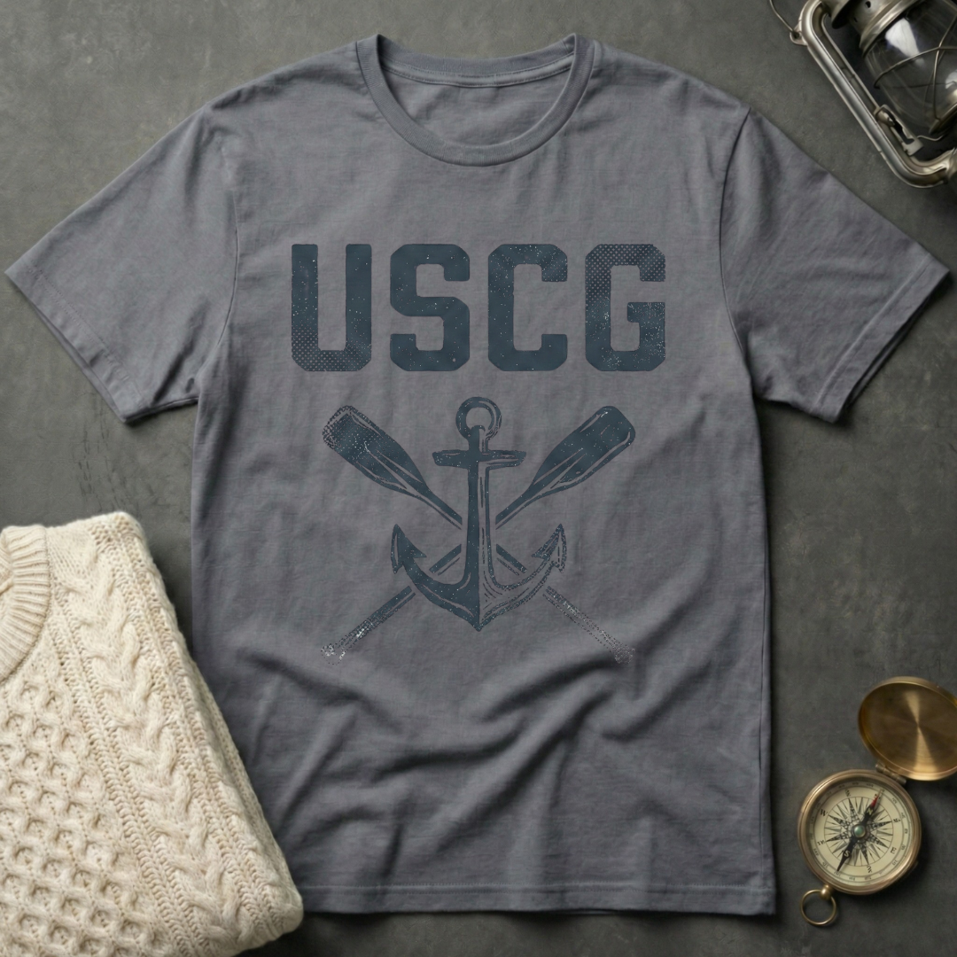 USCG - Oars & Anchor T-Shirt