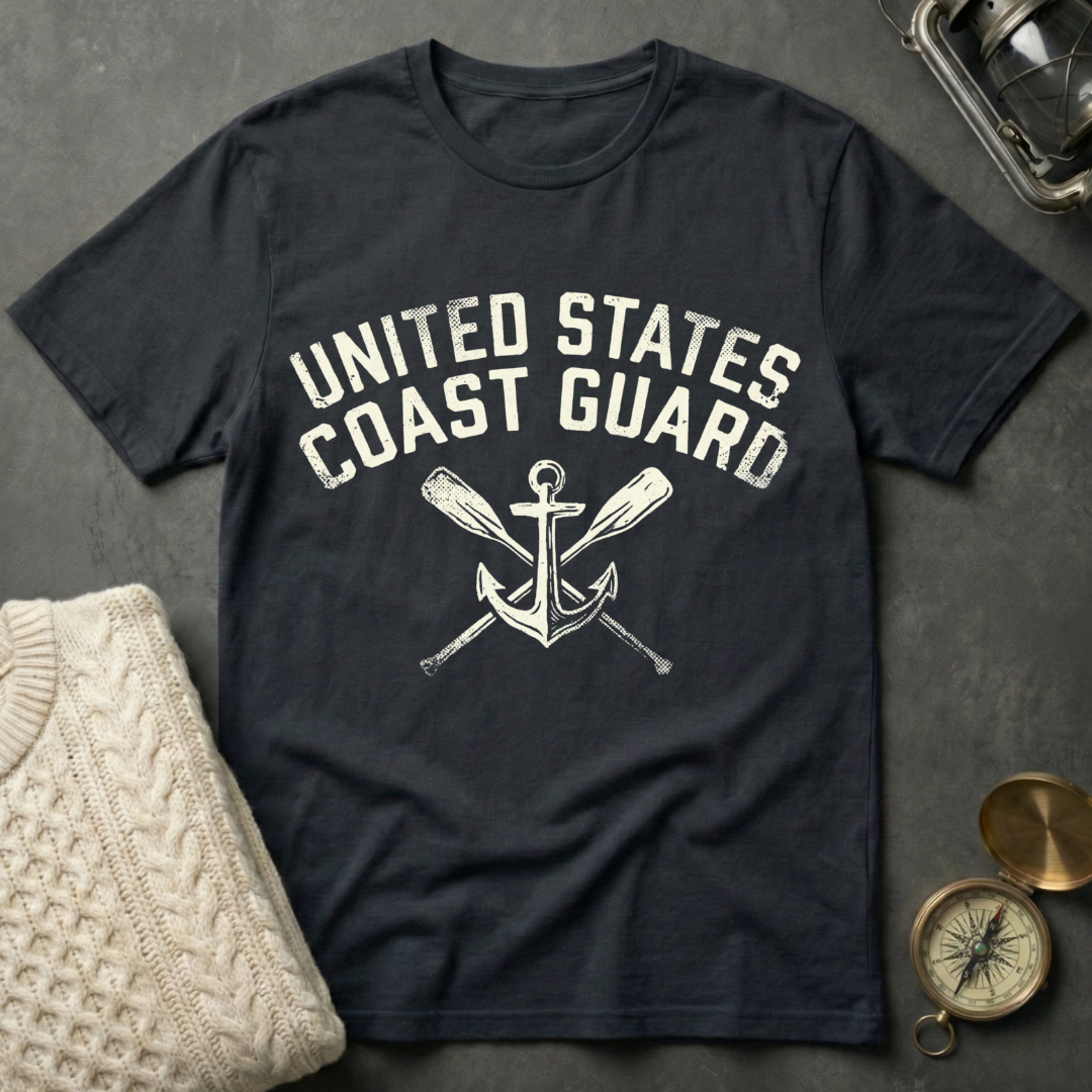 United States Coast Guard - Oars & Anchor T-Shirt