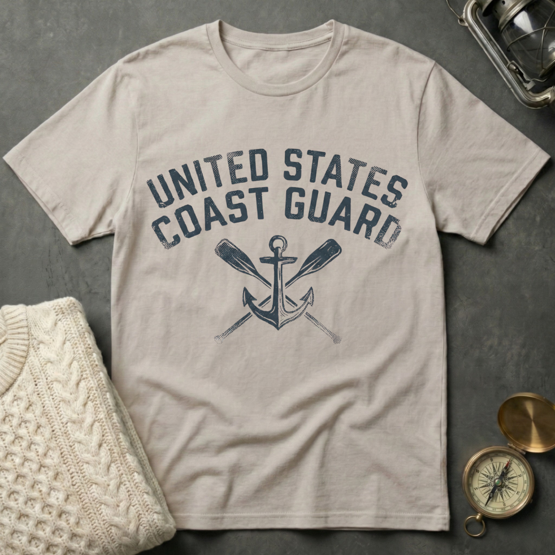 United States Coast Guard - Oars & Anchor T-Shirt