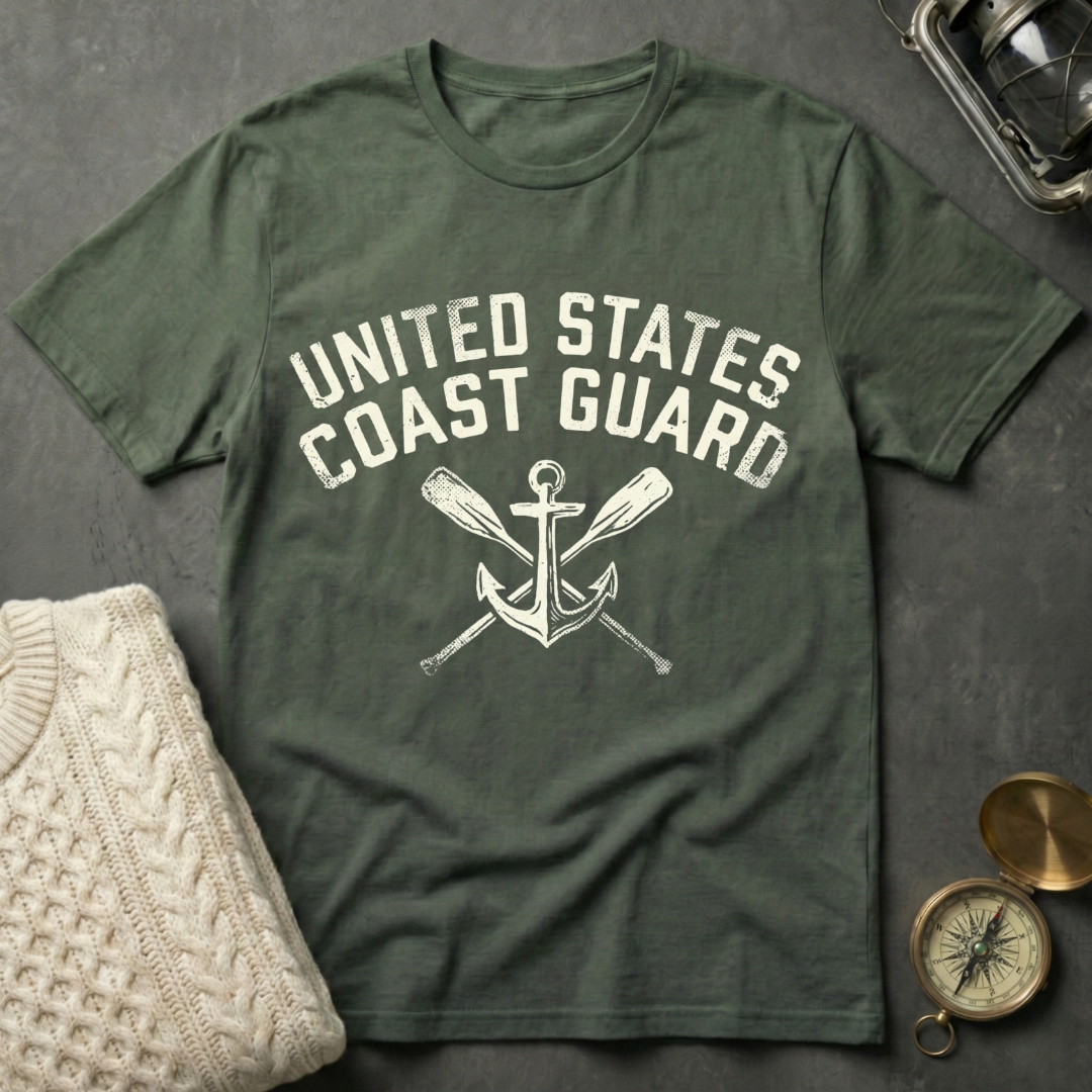 United States Coast Guard - Oars & Anchor T-Shirt