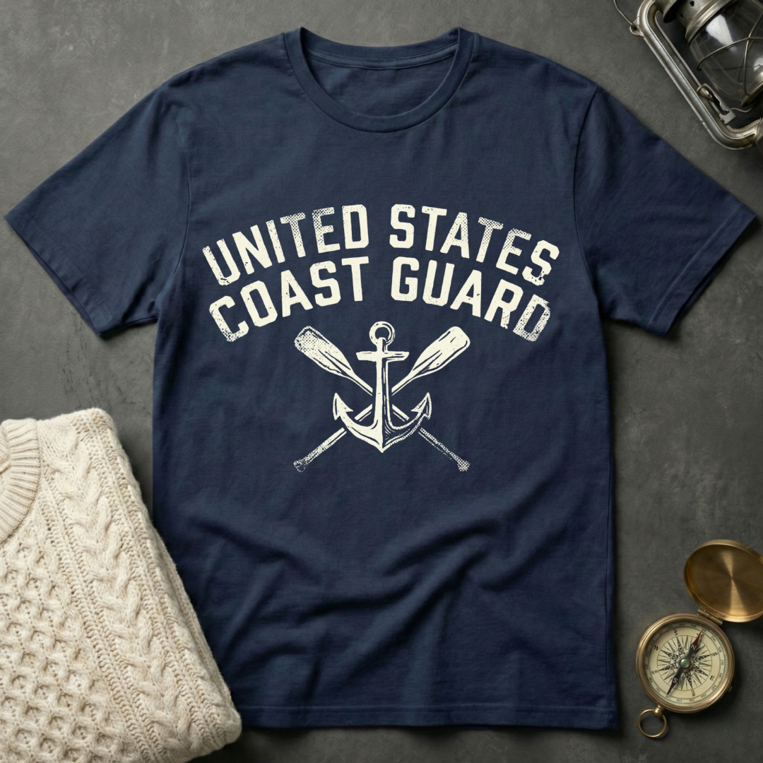United States Coast Guard - Oars & Anchor T-Shirt