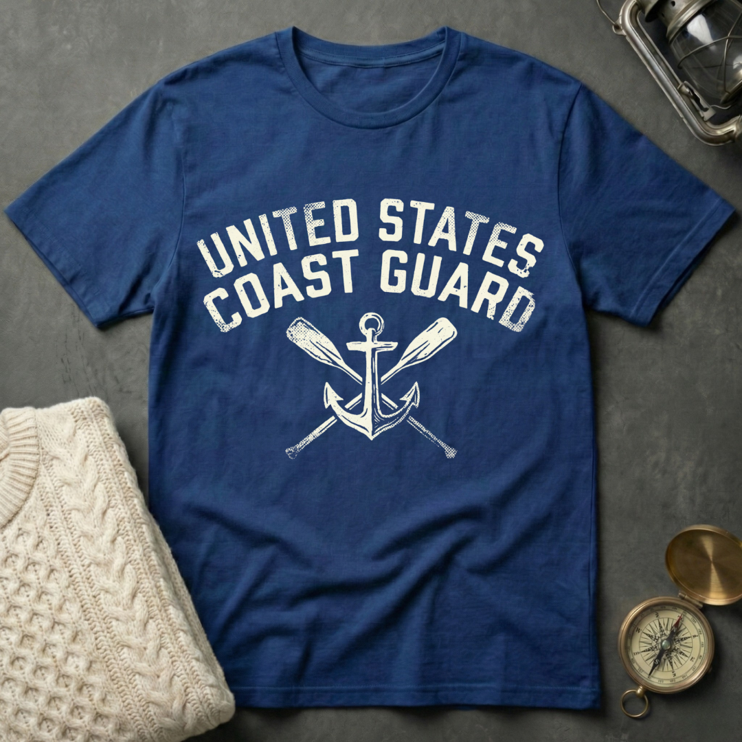 United States Coast Guard - Oars & Anchor T-Shirt