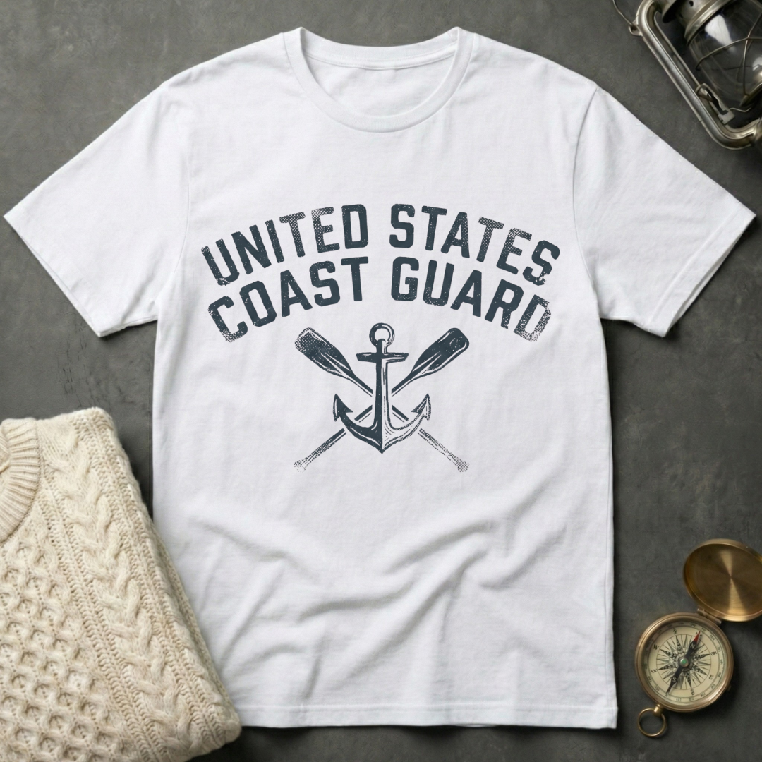 United States Coast Guard - Oars & Anchor T-Shirt