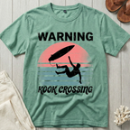 Warning · Kook Crossing - Groovy Retro T-Shirt