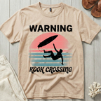 Warning · Kook Crossing - Groovy Retro T-Shirt