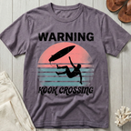 Warning · Kook Crossing - Groovy Retro T-Shirt