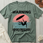 Warning · Kook Crossing - Groovy Retro T-Shirt