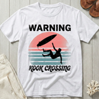 Warning · Kook Crossing - Groovy Retro T-Shirt