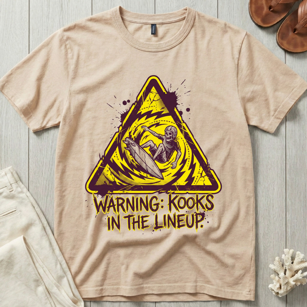 Warning: Kooks In The Lineup T-Shirt