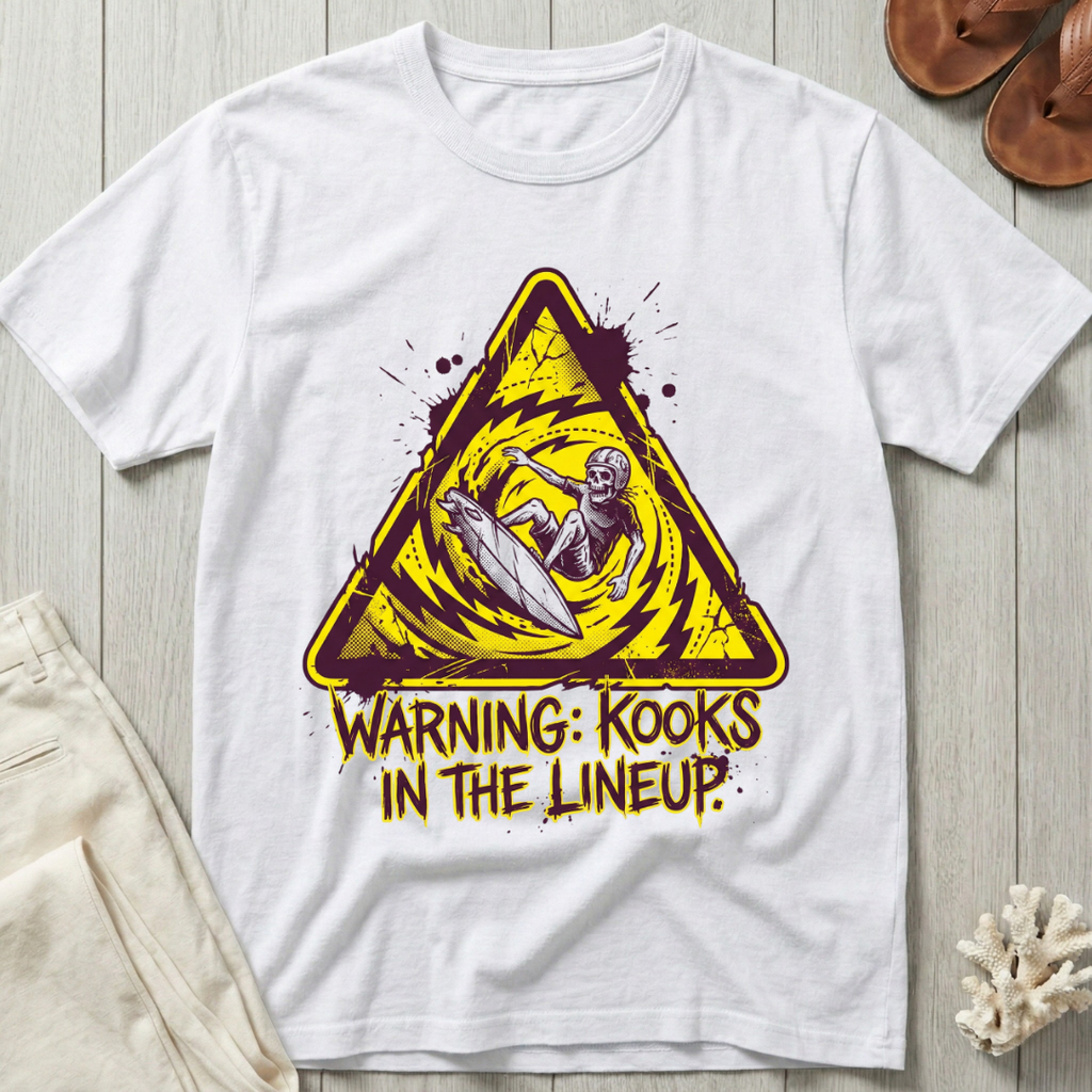 Warning: Kooks In The Lineup T-Shirt
