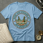Were You Staring At My Buoys? - Badge T-Shirt
