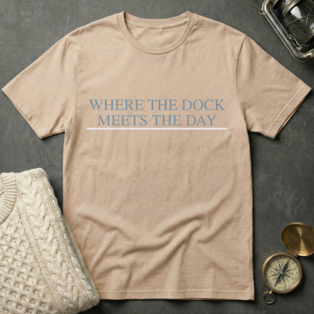 Where the Dock Meets the Day T-Shirt