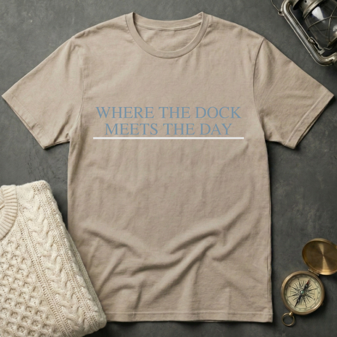 Where the Dock Meets the Day T-Shirt